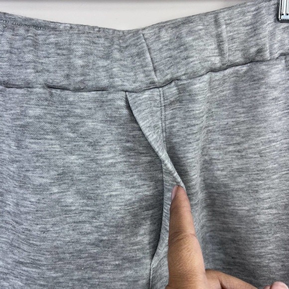 Theory Heather Gray Elastic Waist Pull on Athletic Jogger Pants Size M - Picture 5 of 12